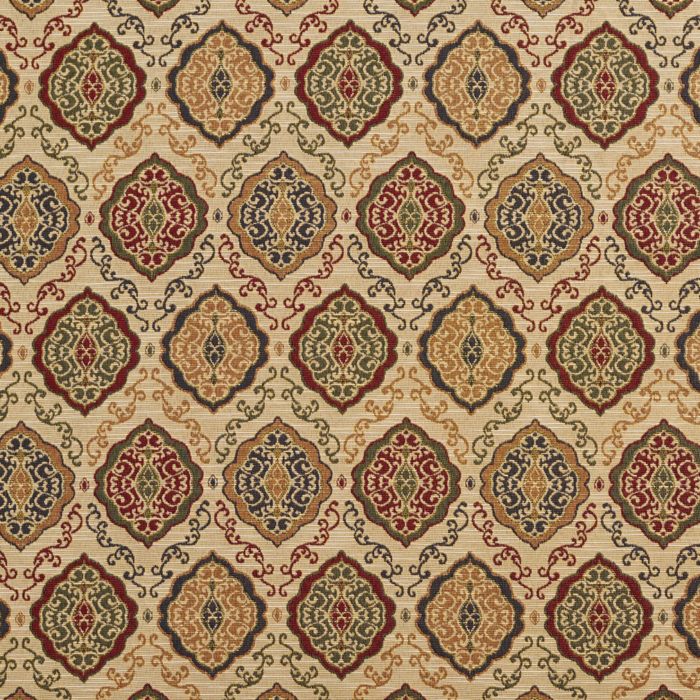1984 Ecru Heirloom upholstery fabric by the yard full size image