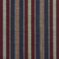 1987 Navy Stripe upholstery fabric by the yard full size image
