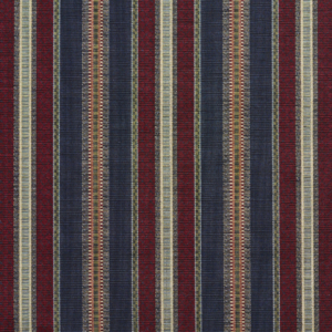 1987 Navy Stripe upholstery fabric by the yard full size image