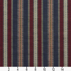 Image of 1987 Navy Stripe showing scale of fabric