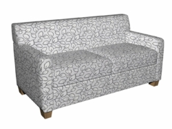 20000-02 fabric upholstered on furniture scene