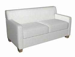20090-02 fabric upholstered on furniture scene