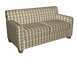 20140-05 fabric upholstered on furniture scene