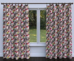 20420-01 drapery fabric on window treatments