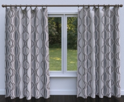 20430-01 drapery fabric on window treatments