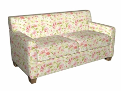 20500-01 fabric upholstered on furniture scene