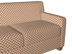 20770-07 fabric upholstered on furniture scene