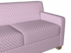 20840-02 fabric upholstered on furniture scene