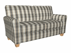 2160 Heather fabric upholstered on furniture scene