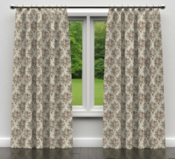 2400 Victoria drapery fabric on window treatments