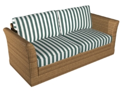 2488 Forest Canopy fabric upholstered on furniture scene