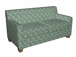 2601 Alpine/Garden fabric upholstered on furniture scene