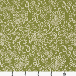 Image of 2604 Fern/Garden showing scale of fabric