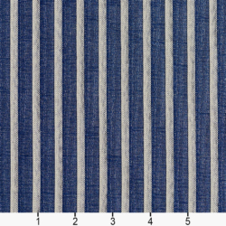 Image of 2609 Wedgewood/Stripe showing scale of fabric
