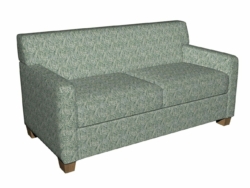 2628 Alpine/Paisley fabric upholstered on furniture scene