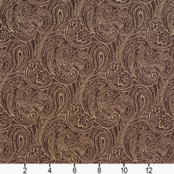 Image of 2630 Sable/Paisley showing scale of fabric