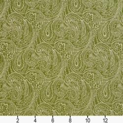 Image of 2631 Fern/Paisley showing scale of fabric