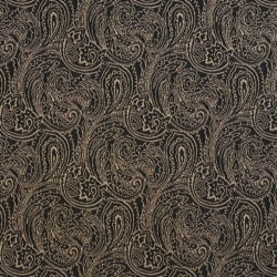 2633 Onyx/Paisley upholstery fabric by the yard full size image