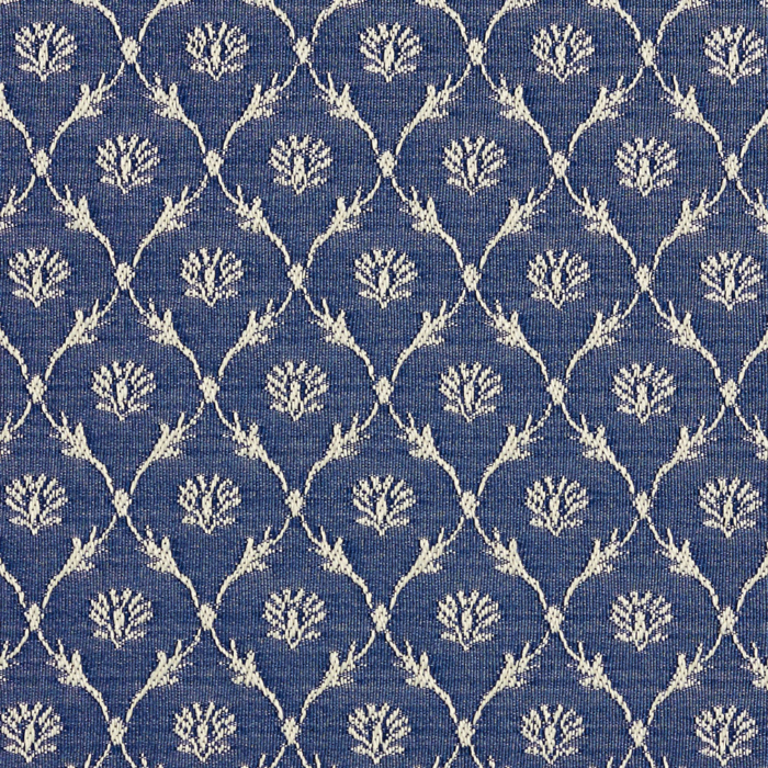 2636 Wedgewood/Trellis upholstery fabric by the yard full size image