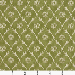 Image of 2640 Fern/Trellis showing scale of fabric