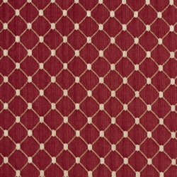 2652 Crimson/Diamond upholstery fabric by the yard full size image
