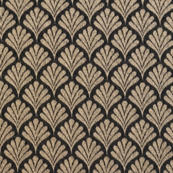 2660 Onyx/Fan upholstery fabric by the yard full size image