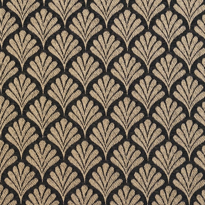 2660 Onyx/Fan upholstery fabric by the yard full size image