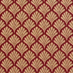 2661 Crimson/Fan upholstery fabric by the yard full size image