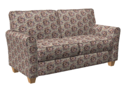 2960 Bouquet fabric upholstered on furniture scene