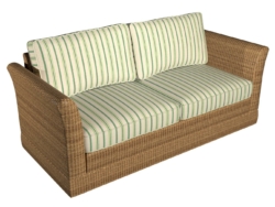 30020-02 fabric upholstered on furniture scene