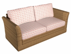 30080-03 fabric upholstered on furniture scene