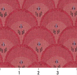 Image of 3034 Claret showing scale of fabric