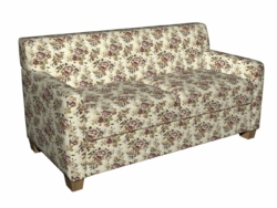 3178 Harmony fabric upholstered on furniture scene