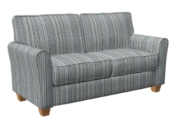 3254 Sky fabric upholstered on furniture scene