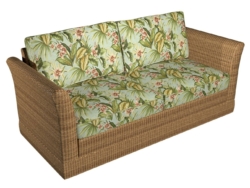 3426 Jamaica fabric upholstered on furniture scene