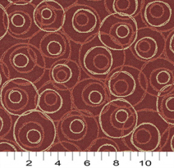 Image of 3581 Mahogany showing scale of fabric