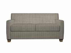 3645 Truffle fabric upholstered on furniture scene