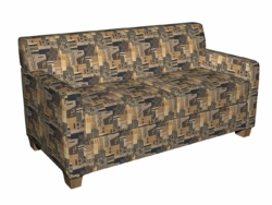 3680 Aztec fabric upholstered on furniture scene
