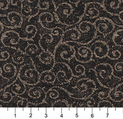 Image of 3772 Raven showing scale of fabric