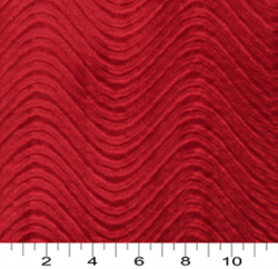 Image of 3842 Burgundy Swirl showing scale of fabric
