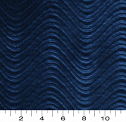 Image of 3845 Royal Swirl showing scale of fabric