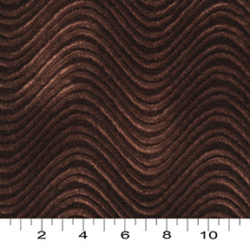 Image of 3849 Cocoa Swirl showing scale of fabric