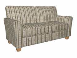3960 Spruce fabric upholstered on furniture scene