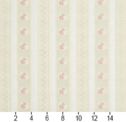 Image of 4125 Rose Stripe showing scale of fabric