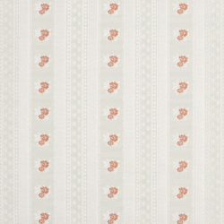 4127 Coral Stripe upholstery fabric by the yard full size image