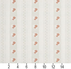 Image of 4127 Coral Stripe showing scale of fabric