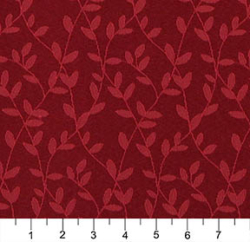 Image of 4315 Ruby Vine showing scale of fabric