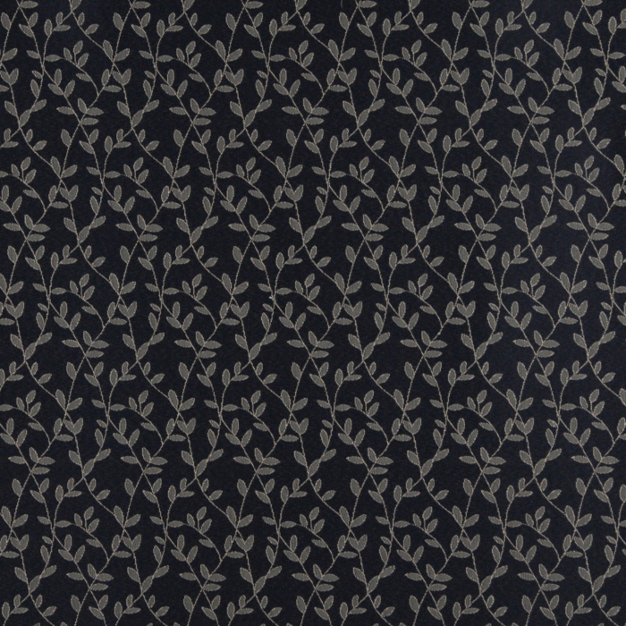 4324 Cobalt Vine upholstery fabric by the yard full size image