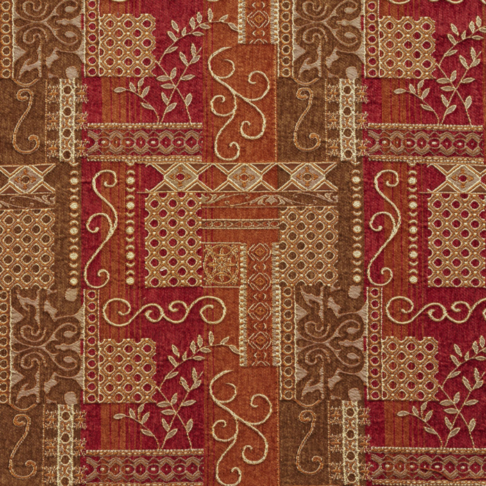 4540 Sangria upholstery fabric by the yard full size image