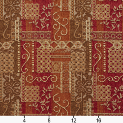 Image of 4540 Sangria showing scale of fabric
